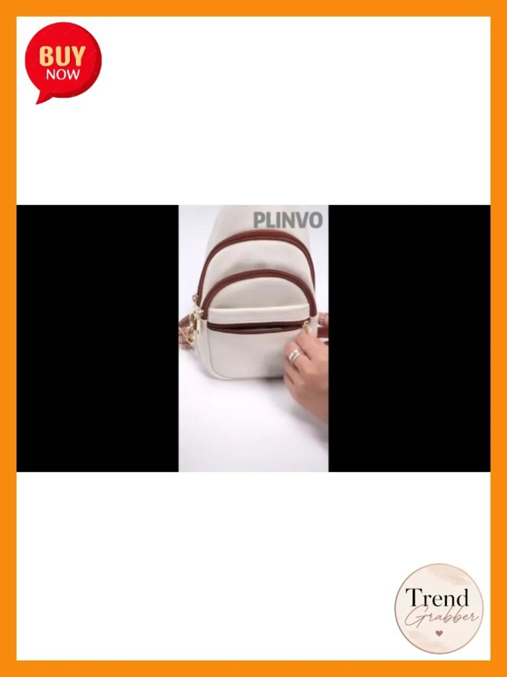 Genuine Leather RFID Anti Theft Sling Bag Crossbody Chest Purse Travel Commuting